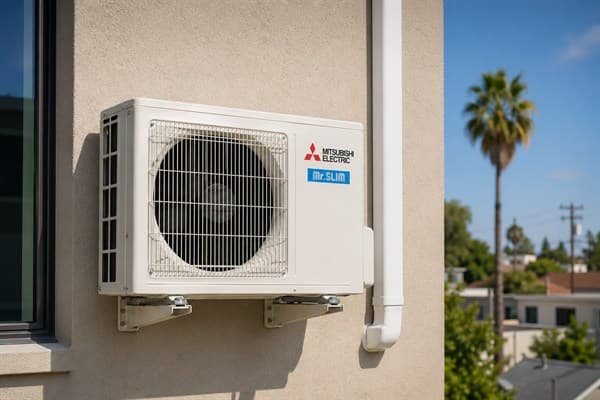 Mitsubishi AC unit β Los Angeles HVAC service